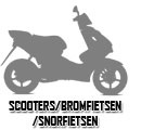Silhouette scooter